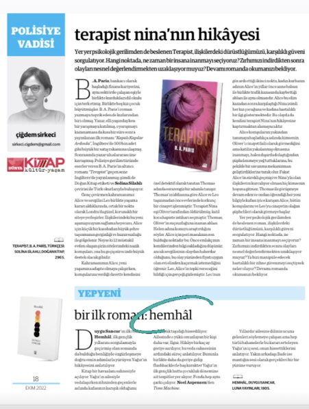 Dünya — Haftanın Kitapları: Hemhâl